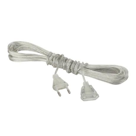 Удлинитель для гирлянд GE-5, прозрачный, 5 м. | .5047594 ФАZА ФАЗА