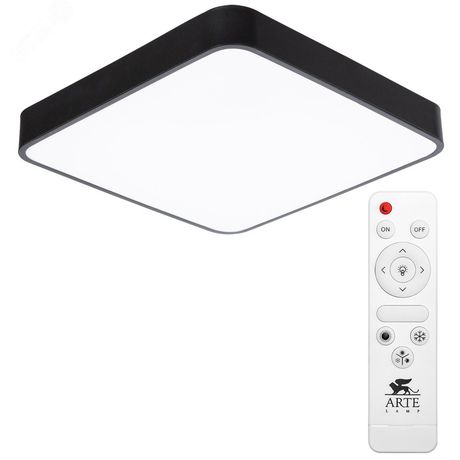 Светильник потолочный SCENA LED 55Вт Металл Чёрный - A2663PL-1BK Arte Lamp