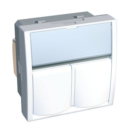 Розетка компьютерная 2-м СП S-one Altira RJ45 + CAT.6 неэкранир. R9003 SchE ALB44326N APC