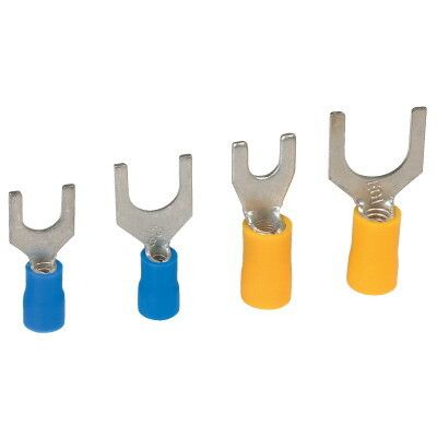 Наконечник вилочный изолированный 2.5-6кв.мм А=4.3мм желт. (уп.50шт) DKC 2C14P ДКС