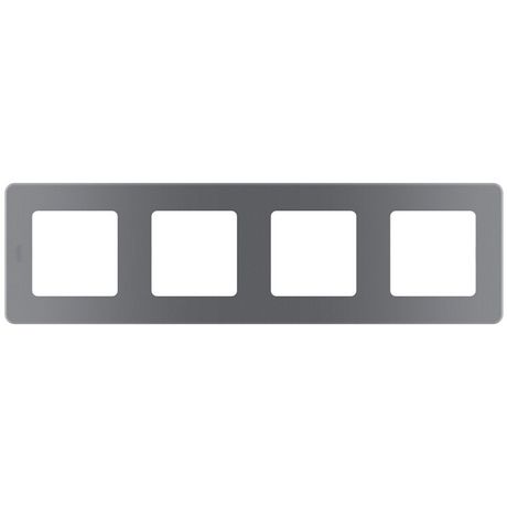 Рамка 4-местная дымчатый INSPIRIA - 673967 Legrand