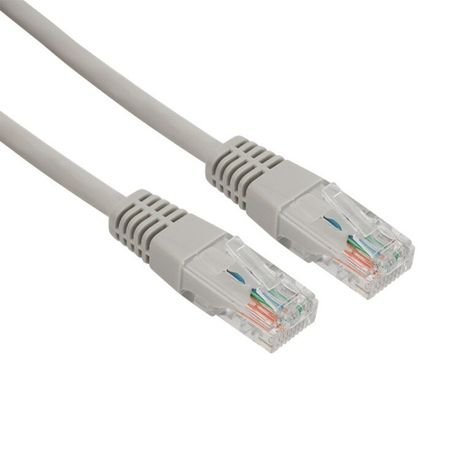 Патч-корд U/UTP. категория 5e. RJ45-RJ45. неэкранированный. LSZH серый. 1 м, REXANT - 18-8002 MEET