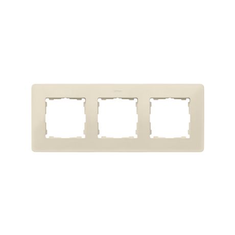 Рамка декоративная, 3 поста, Original, S82 Detail,слоновая кость-тростниковый сахар - 8200630-031 Simon