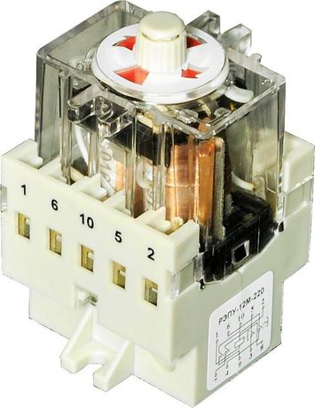 Реле промежуточно-указательное РЭПУ-12М-220-3-У3 1А 50Гц ВНИИР A8120-T93554879