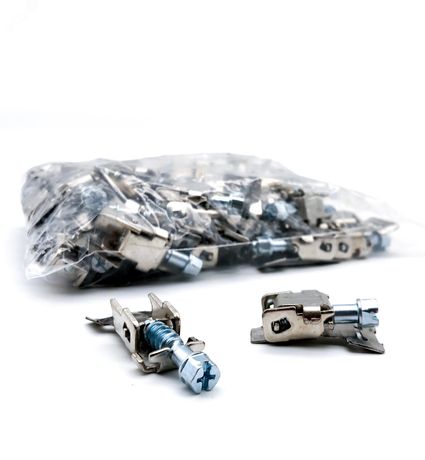 Замок 12мм для ленты хомута нержавеющая сталь (50шт) - Z12MT52 Мир хомутов