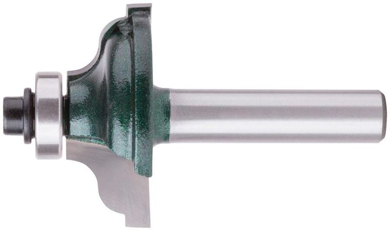 Фреза кромочная калевочная с подшипником, хвостовик - 8мм, D 33, H 12мм, В 10мм, R 4мм 3626-081233 РОС