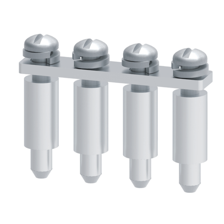 Перемычка винтовая 4 полюса OptiClip CA727/4 для клемм CMT-4, CDL-4 - 331811 КЭАЗ