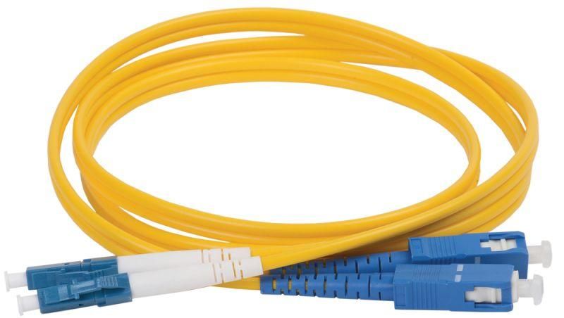 Оптический (патч-корд), SM, 9/125 (OS2), LC/UPC-SC/UPC,(Duplex),10м | FPC09-LCU-SCU-C2L-10M ITK IEK
