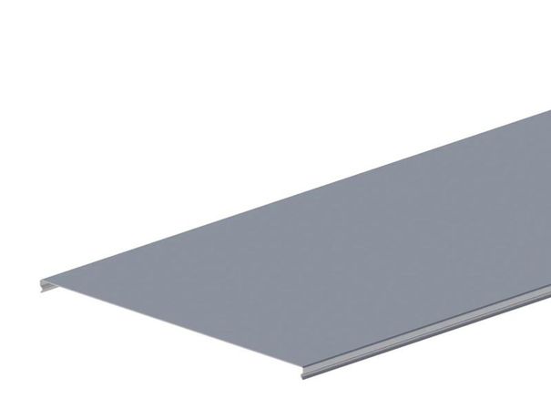 Крышка лотка монтажного прямого замкового осн.400 L2000 сталь 1мм ЛКЗ.400.16.2000.1.1 гор. оцинк. СОЭМИ Н0121221126