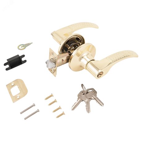 Защёлка СТАНДАРТ 8510 ET PB золото кл/фикс - 10133 ПТК