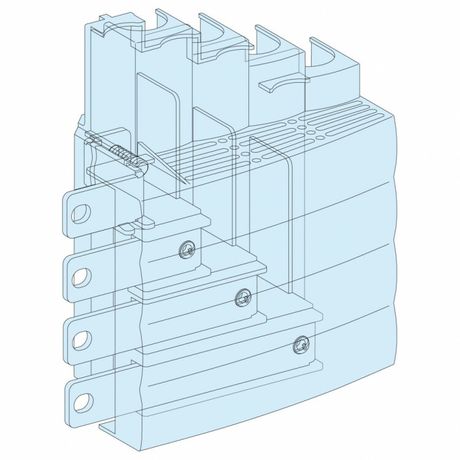 Соединение вводное бл. NS-INS250 подключение сверху SchE 04066 Schneider Electric