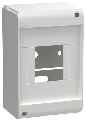 Корпус пластиковый КМПн-4 IP20 без двери белый UNION Mini - UIM-KP71-N-04-20-K01 IEK IEK (ИЭК) арт. UIM-KP71-N-04-20-K01