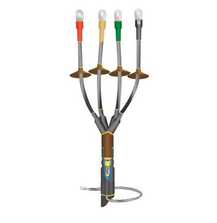 Муфта кабельная наружной установки 1кВ 1КНТпНнг-LS-4х(35-50) с болтовыми наконечниками Нева-Транс 22040062 Нева Транс