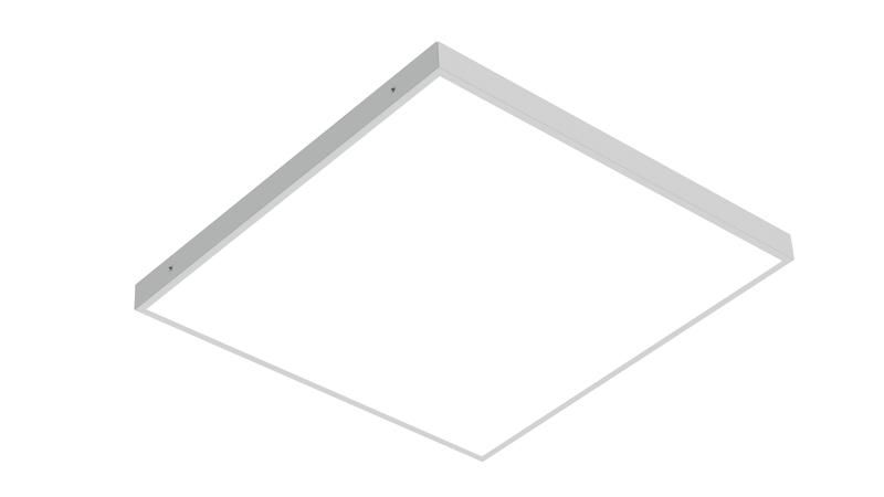 Светильник светодиодный AVRORA-40 28 595х595х40 CRI80 5000К opal-sand IP20 бел. армстронг CSVT ЦБ-00010894