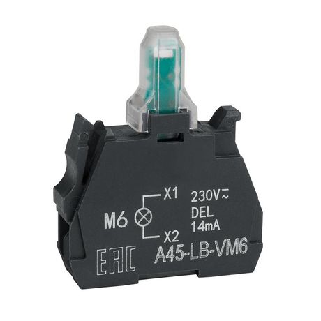 Световой блок OptiSignal D22 A45-LB-VM6 синий 230-240VAC ZBVM6 |332211| КЭАЗ
