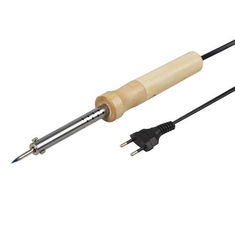 Паяльник ПД 220 В 25 Вт деревянная ручка (блистер) PROCONNECT | 12-0174-4 MEET