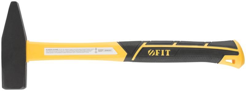 Молоток кованый Профи 1000г фибергласовая усилен. ручка FIT 44338 РОС