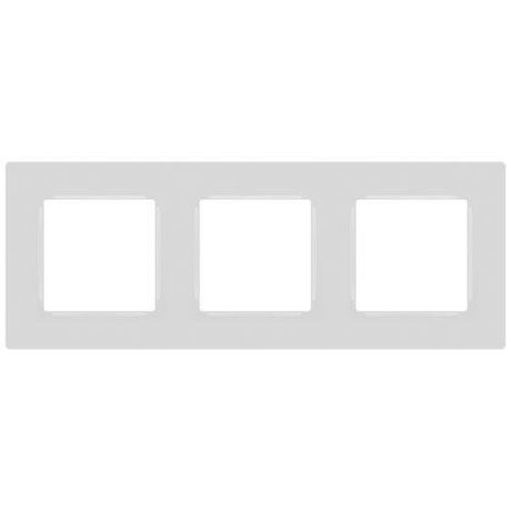 Рамка для розеток и выключателей Серия 12 12-5203-01 на 3 поста, Классик, белый | Б0067719 ЭРА