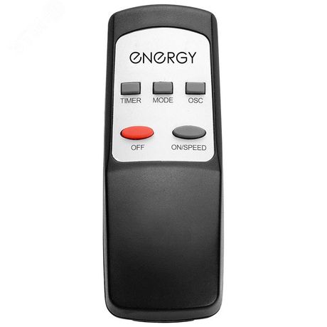 Вентилятор напольн. Energy ELEGANCE EN-1617 с пульт ДУ, 16, черный, высота 1,25м, таймер, измер. темпер., 1шт/коробка - 003717 Скрап