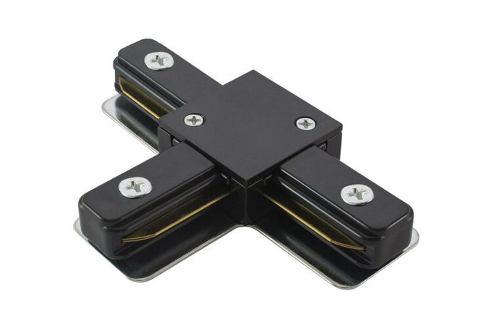 Коннектор для шинопровода осветительного T-образный TLC-01-BL-T черный | SQ0369-0324 TDM