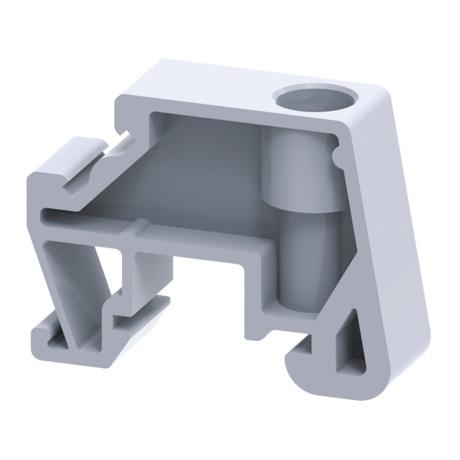 Стопор концевой винтового типа OptiClip CA602 для проходной мини-клеммы - 331807 КЭАЗ