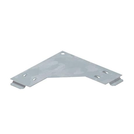 Крышка угловой секции 90° DFB 90 050 FS RU, B=50 мм, для LKS, сталь, конвейерный цинк - 6838060 OBO Bettermann