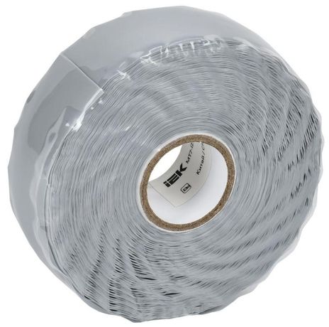 Изолента самослипающаяся 0.5х25мм 70 MIXTAPE 7 силиконовая резиновая (рул.9.1м) IEK MT7-IZ32-D05-25-D91