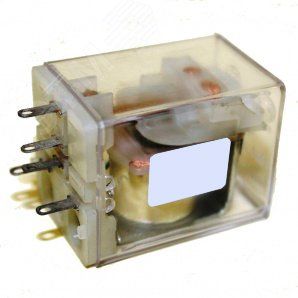 Реле РП21М-001 перем.220В, 50Гц с розеткой типа 2 (на DIN-рейку) - ЦУП21691 ЧЭАЗ ЭТМ21691