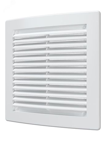 Решетка вентиляционная вытяжная, из ABS пластика 150х150 - 1515РЦ ЭРА 5786