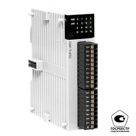 Модуль ввода термопар EMF 8 PRO-Logic (с поверкой) | EMF-T-8TC-V EKF