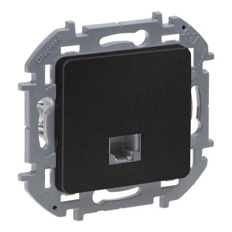 Телефонная розетка RJ11 INSPIRIA антрацит - 673823 Legrand