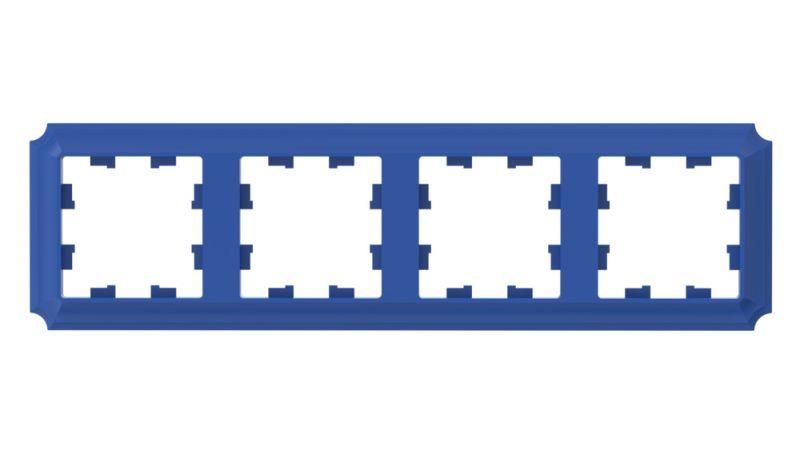 Рамка 4-м AtlasDesign Antique универс. аквамарин SE ATN101104 APC