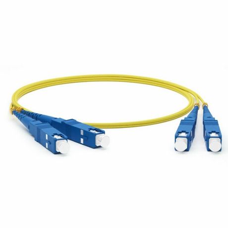 Патч-корд оптический соединительный (SM), 9/125 (OS2), SC/UPC-SC/UPC, (Duplex), LSZH, 2м | 50-2012 REXANT MEET
