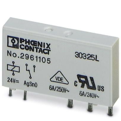 Одиночное реле REL-MR- 24DC/21AU | 2961121 Phoenix Contact