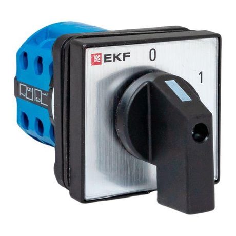 Переключатель кулачковый ПК-1-14 10А 4P «0-1» IP65 | pk-1-14-10-65 EKF