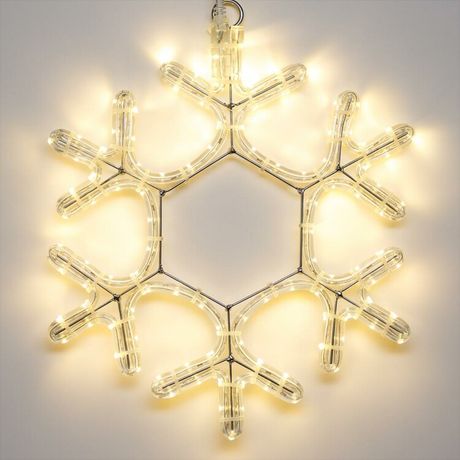 Фигура ARD-SNOWFLAKE-M7-450x375-126LED Warm (230V, 7.5W) (Ardecoled, IP65) - 025315 Arlight