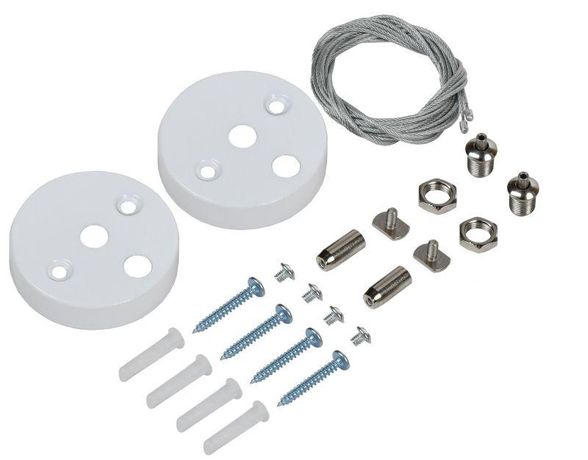 Комплект для подвесного монтажа свет. LED лин. бел. IEK | LT-LDCKD-KPM-K01