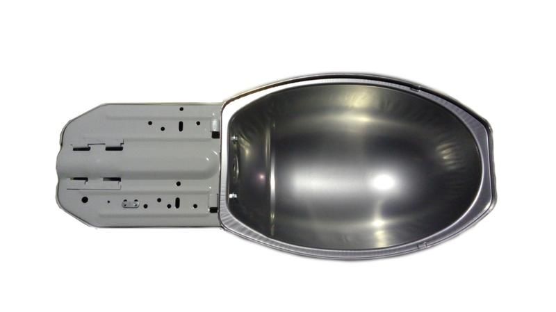 Светильник ЖКУ 06-150-102 Под стекло Ал.отр./ Плафон ПК к светильнику 06 до 250 вт. - 10978/11790 Владасвет СТЗ 11139