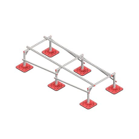 Конструкция опорная для установки оборудования TECHNORAPTOR FOOT 1000х2500 HD КМ TR0212 КМ-Профиль
