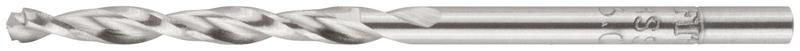 Сверло по металлу HSS полированное, центровочный наконечник, Р6М5, блистер 3,0х61 мм ( 1 шт.) - 33831 РОС