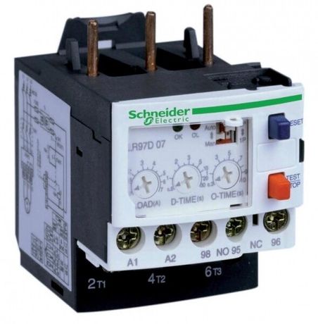 ЭЛЕКТРОННОЕ РЕЛЕ ПЕРЕГРУЗКИ 1,2A…7A,220V AC | LR97D07M7 Schneider Electric APC