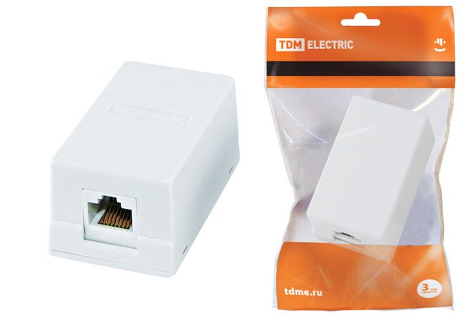 Компьютерная розетка 1xRJ-45 | SQ1809-0003 TDM