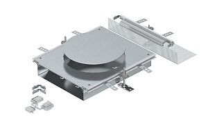 Монтажная секция для канала OKA-W 10050 лючка GESR9 (сталь) (OKA-W A 10050R9) | 7424926 OBO Bettermann
