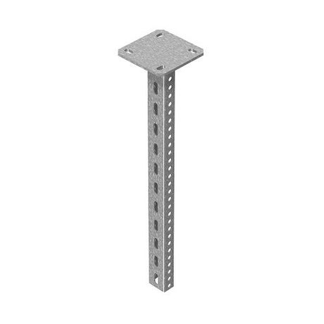 Стойка потолочная сварная для средних нагрузок 30х50х1000 мм, толщ. 2,5 гальван. цинк, 854210 | СПС3-1000-2,5-ЭЦ Ostec СПС(СН)эг-3-1000