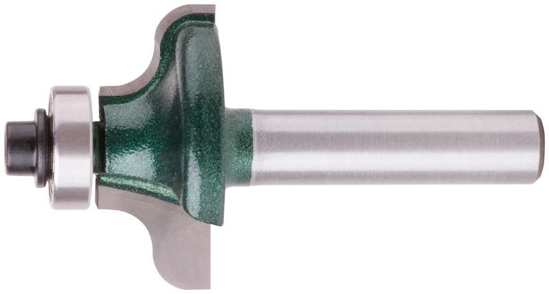 Фреза кромочная калевочная с подшипником, хвостовик - 8мм, D 30, H 12мм, В 8,5мм, R 4мм 3625-081230 РОС