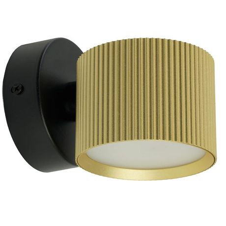 Светильник ДБО 12W GX53 без лампы золото+черный - 51677 FERON