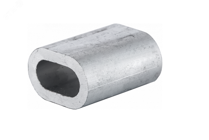 Зажим для троса DIN 3093 5мм алюминиевый - DIN3093-5 Крепдил