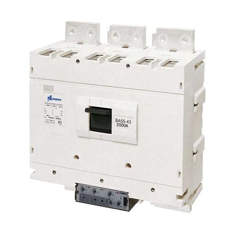 Выключатель автоматический ВА 5343 электромагнитный стационарный 321830-УХЛ3 номинальный ток 2000А без МРТ с электромагнитным расцепителем - 1021359 Legrand