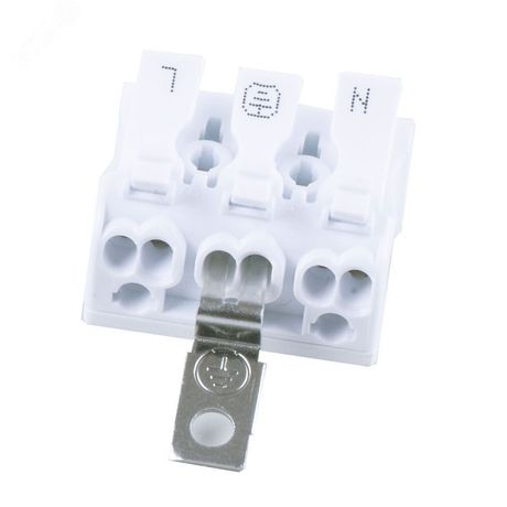 Клемма монтажная с/з для фазных проводников 3 контактные группы (DIY упак 5шт) Stekker - 39790 FERON LD294-5103