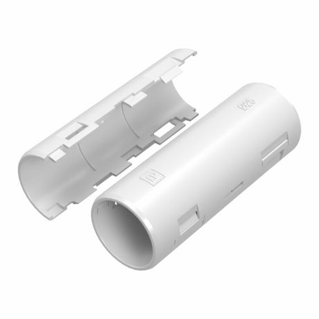 Муфта разборная d25 мм белая (40шт/640шт уп/кор) Промрукав | PR13.0419 Строитель